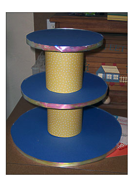 Homemade Three Tier Cupcake Stand On A Budget In, But Not Of, The
