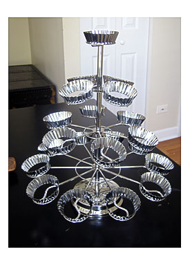 Bouquet Of Cupcakes » Godinger Silver Cupcake Stand