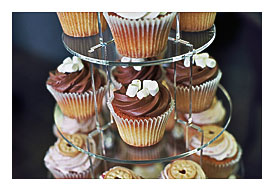 Chocolate & Mini Marshmallow Cupcakes