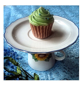 Candle Holder Cupcake Tray Coffee Cup By VickiAnnCreations