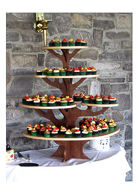 Wooden Cupcake Tree By Joshuabutler On Etsy
