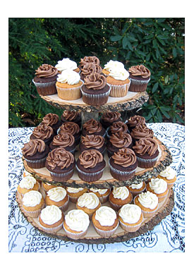 Rustic Cupcake Stand The Hippest Pics