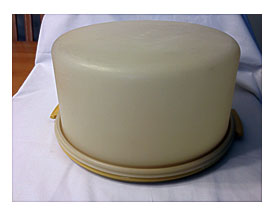 Pin Vintage Tupperware Cupcake Cake Carrier Harvest Gold Ebay Cake On