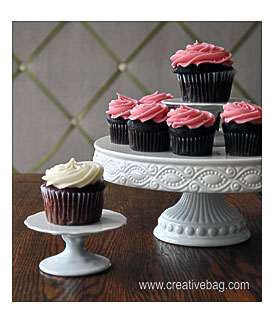 Striped Bakery Boxes And Assorted Cake Stands Have Arrived At Creative