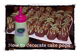 How To Decorate Cake Pops