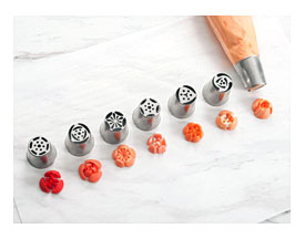 Check Out Ateco Russian Flower Piping Tip Set On Craftsy