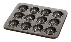 Cake Pan Decorative Design Bakeware New Fox Run Pixie Bun Pan Features