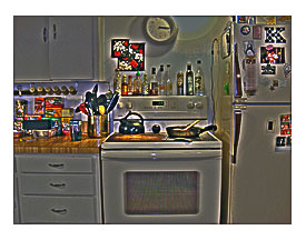  DAY 13 Interactive Scullery in HDR (First attempt at HDR processing) 2.22.2209