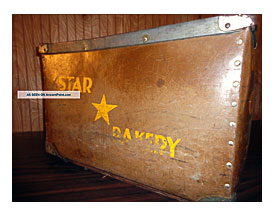 Crate Box Star Bakery Cleveland, Oh Home Decor Rare Boxes Photo 4