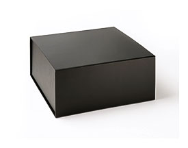 High Quality Extra Large Black Hamper Gift Boxes With Magnetic Closure