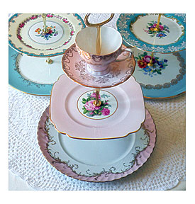 pink_cupcake_stand_mingling_tea_party_garden_birthday_theme_3_tier_alice_in_wonderland_dessert_pedestal_display_centerpiece 1