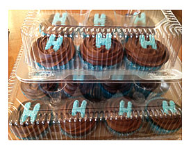 Love These Plastic Cupcake Boxes. The Cupcakes Slide In And Out