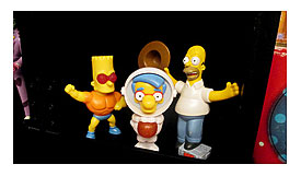 20150530 yardsale drag IMG_0462 Simpsons action figures
