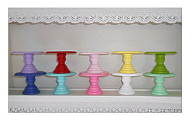 Wood Cupcake Or Mini Cake Stand Pedestal Choose Your Color