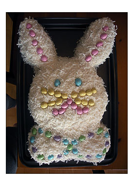 KDiti Easter Bunny Cake