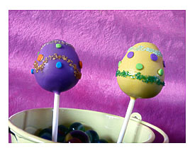 Easter Egg Cake Pop Instead Of Hard Boiled Eggs.how Abou