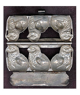 1928 Anton Reiche German Easter Chocolate Mold Mould No. 25478 From