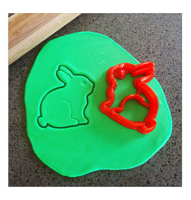 3D Printed Bunny Cookie Cutter Easter Gift