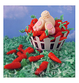 Easter+cupcakes,+cupcake,+ravenous+rabbit,+bunny,+modeling+chocolate