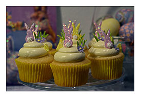 Glittery Easter Cupcakes Monica Stefanonmonica Stefanon