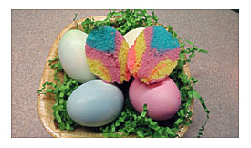 Tie Dye Easter Cupcakes Baked In Egg Shells YouTube