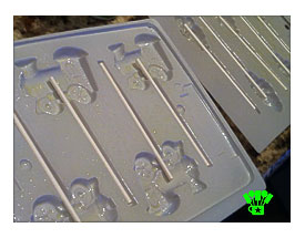 Sucker Molds Will Also Need Hard Candy Sucker Mold , A Candy