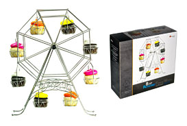 Imperial Home Ferris Wheel Cup Cake Stand Case Pack 8 1878146