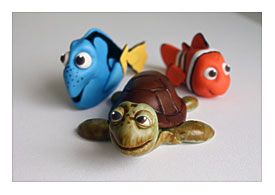 Fondant Nemo OR Dory Fish Cake Cupcake Topper By KimSeeEun On Etsy