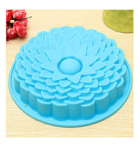 Flower Bread Pie Flan Tart Cake Silicone Mould Mold Bakeware Tray Pan