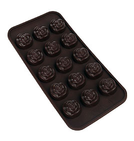 New 4 Flower Silicone Mold Chocolate Cake Candy Cupcake Baking Tools