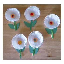 La La's Home Daycare Cupcake Holder Flower