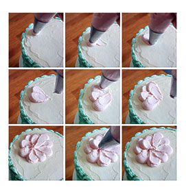 Piping Flower Petals Erin Gardner Craftsy