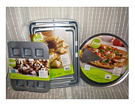 We Also Had To Have The Food Network Mini Brownie Pan , 3 Piece Cookie