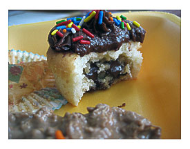 2012 062 Chocolate Interfere Cookie Dough Cupcakes