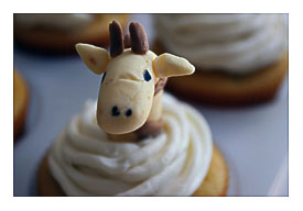 Giraffe Cupcakes