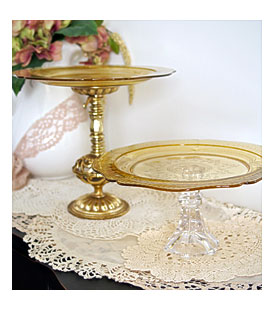 My Northern Living Beautiful Gold Vintage Cake Stand Buffet