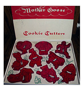 Mint HRM Mother Goose Cookie Cutters Unused Box Set From Rubylane