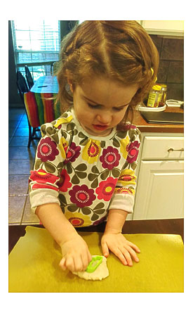 Cut Out Some Letters Using Our Mother Goose Time Letter Cookie Cutters