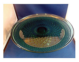 Wexford Emerald Green Cake Stand Anchor Hocking From Rubylane sold On