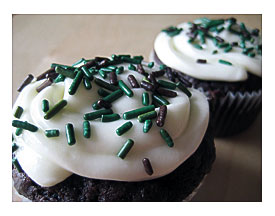 St. Patrick's Day Cupcakes