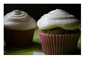 green tea cupcakes