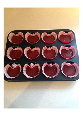 Cakesmiths Blog Valentines Heart Shaped Cupcakes