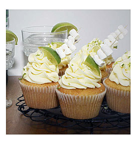 Gin And Tonic Cupcakes We Heart The Lime And Marshmallow Cupcake