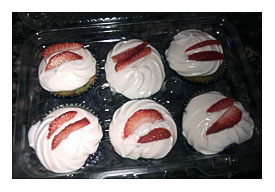 Sandoval's World Alcohol Infused Cupcakes & Whipped Cream Frosting