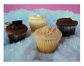 Cupcake Flavor Signs Beverage Flavored Cupcakes