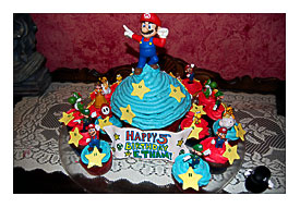 Giant Cupcake Mario With Cupcakes Birthday Wishes Ideas Pintere