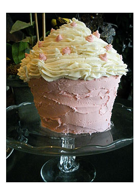 Giant Cupcake Love