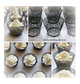 Real Lace Cupcake Cake Ideas And Designs