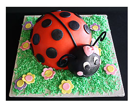 Ladybug Cake & Cupcakes Updated Rose Atwater