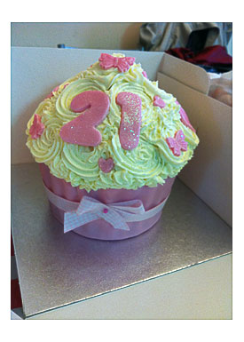 Giant Cupcake Decorating Ideas